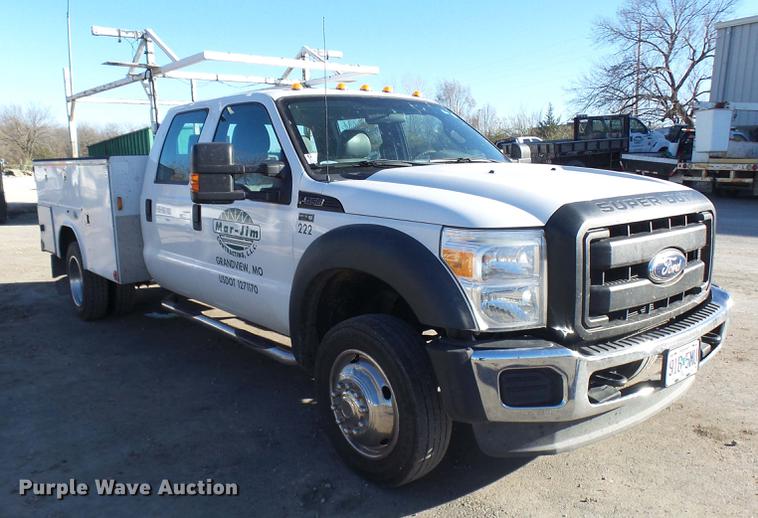image for item DX9272 2011 Ford F450 Super Duty Crew Cab utility truck