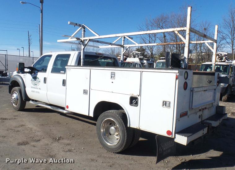 image for item DX9272 2011 Ford F450 Super Duty Crew Cab utility truck