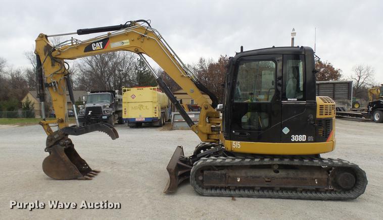 image for item DX9273 2008 Caterpillar 308D CR SB compact excavator