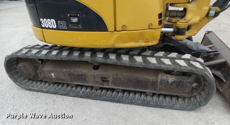 image for item DX9273 2008 Caterpillar 308D CR SB compact excavator