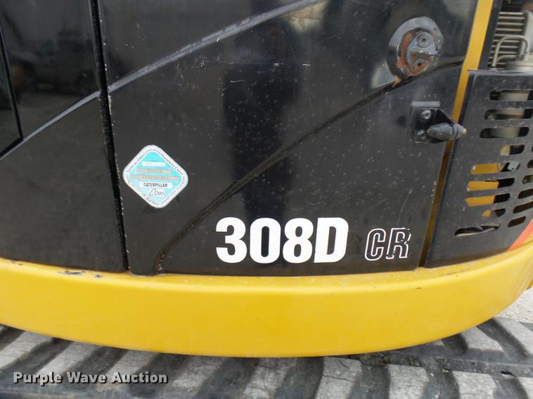 image for item DX9273 2008 Caterpillar 308D CR SB compact excavator