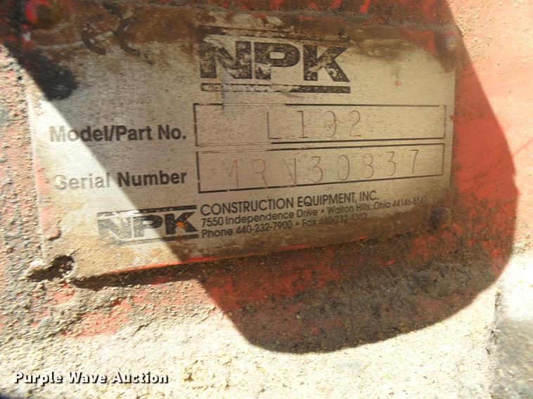 image for item DX9320 NPK L-192 breaker