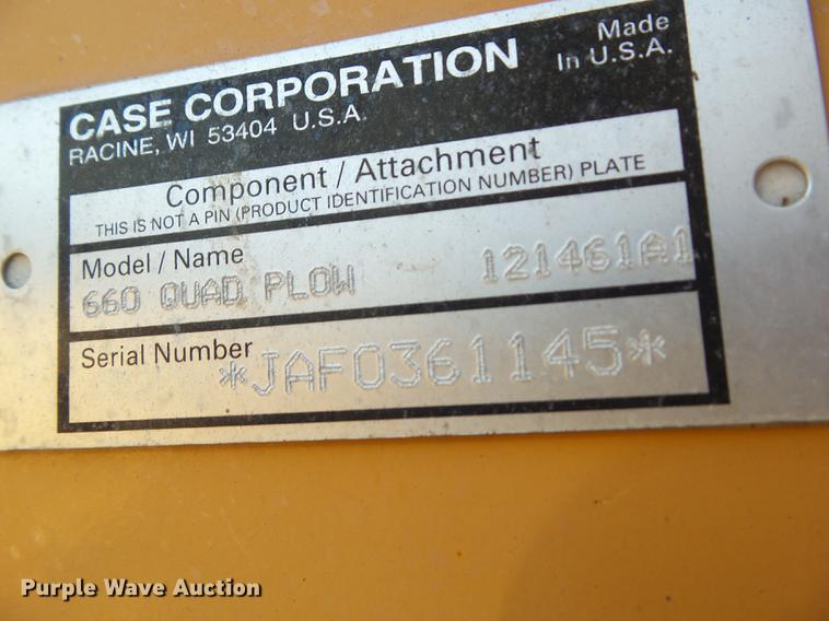 image for item DZ9130 2002 Case 660 trencher