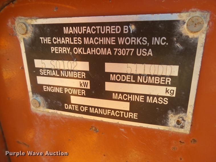 image for item DZ9131 1999 Ditch Witch 5110 trencher