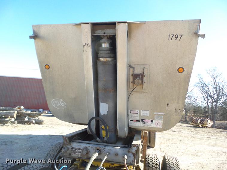 image for item DZ9134 1991 Fuehauf DA527 end dump trailer