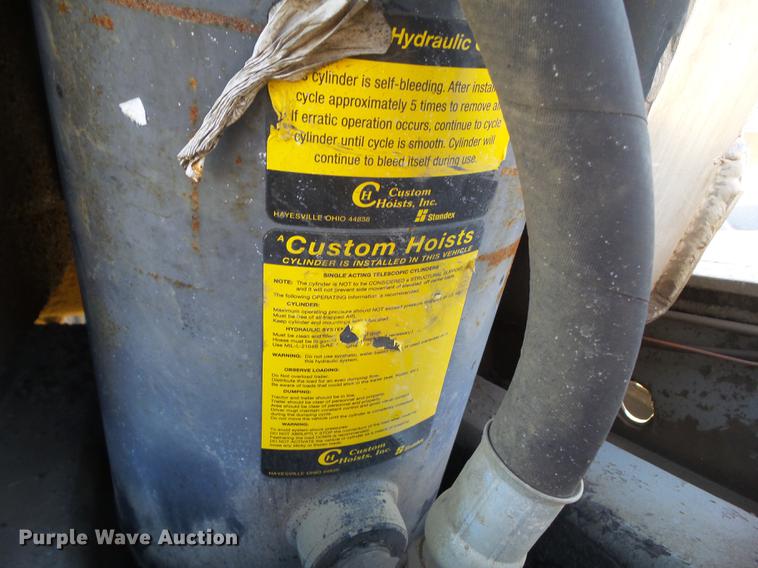 image for item DZ9134 1991 Fuehauf DA527 end dump trailer