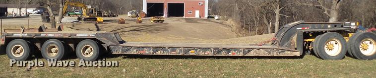 image for item DZ9140 1980 Perfect Tow lowboy equipment trailer