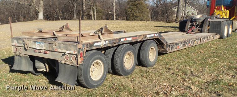 image for item DZ9140 1980 Perfect Tow lowboy equipment trailer