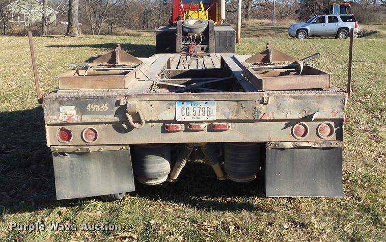 image for item DZ9140 1980 Perfect Tow lowboy equipment trailer