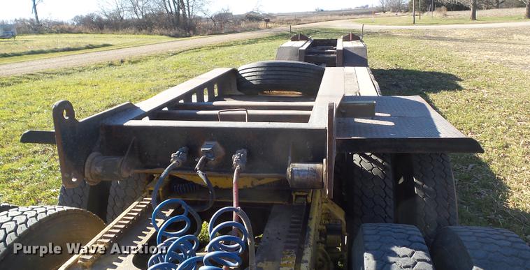 image for item DZ9140 1980 Perfect Tow lowboy equipment trailer