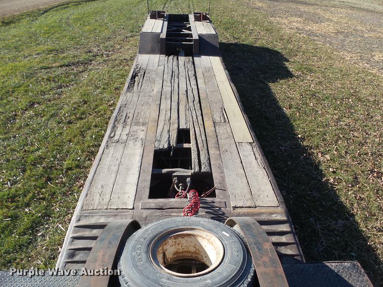 image for item DZ9140 1980 Perfect Tow lowboy equipment trailer