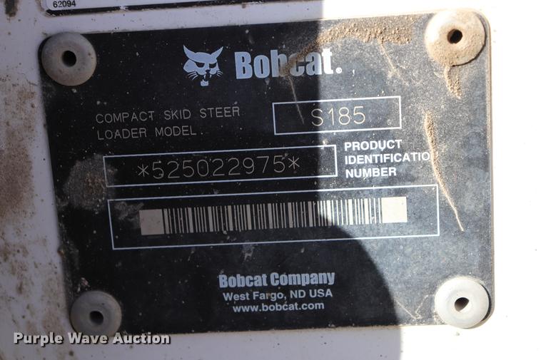 image for item EC9303 2005 Bobcat S185 skid steer