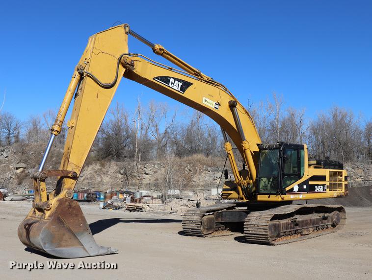 image for item EC9304 2003 Caterpillar 345B L Series II excavator