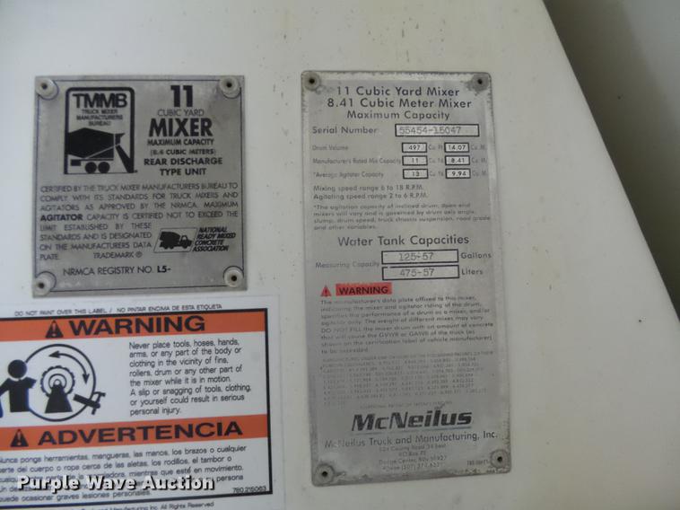 image for item EE9300 2000 Kenworth W900 ready mix truck