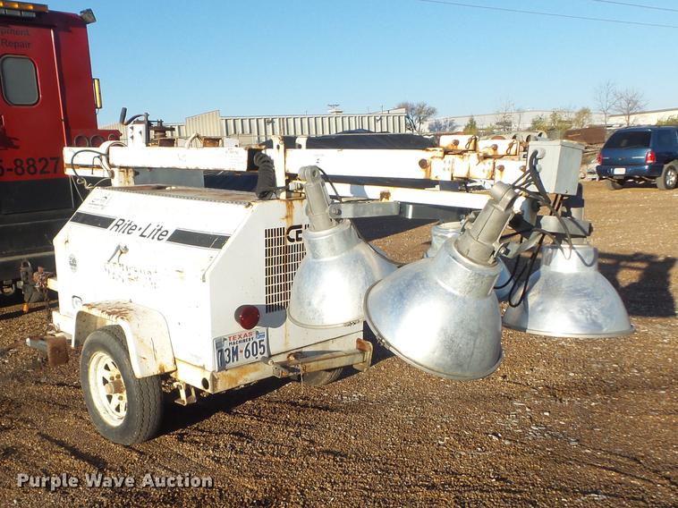 image for item G1980 Coleman Engineering MH4000RL light plant