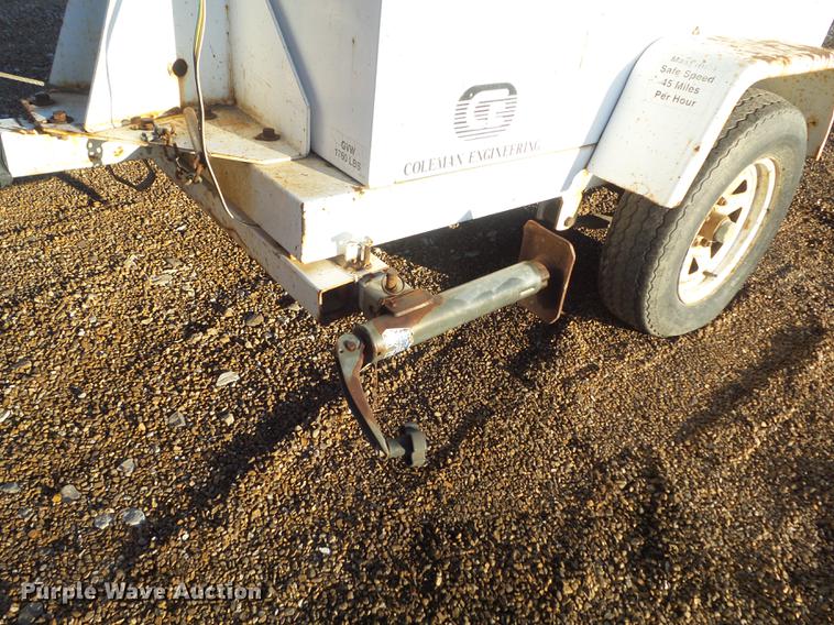 image for item G1980 Coleman Engineering MH4000RL light plant