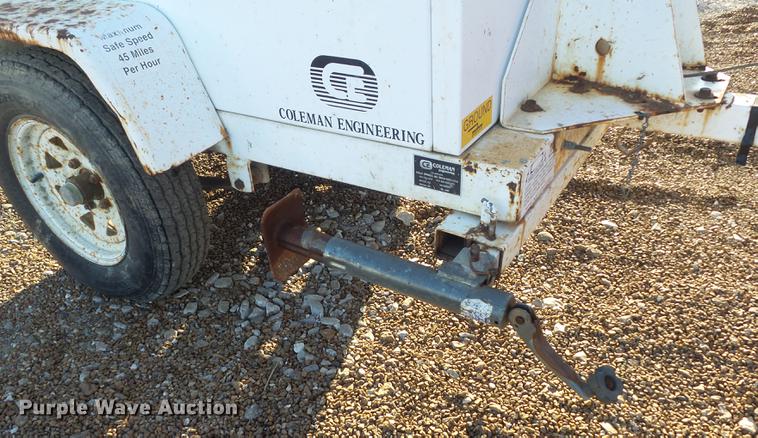 image for item G1980 Coleman Engineering MH4000RL light plant