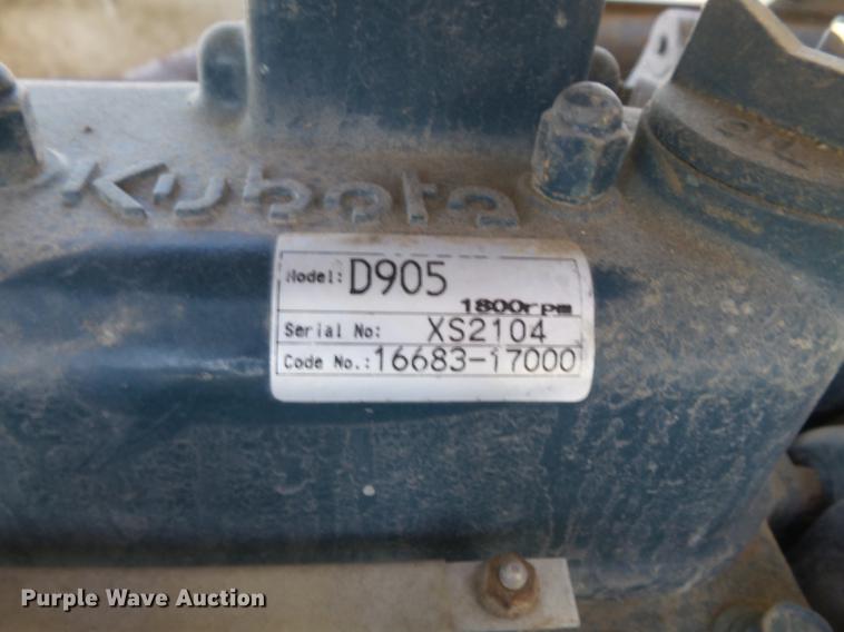 image for item G1980 Coleman Engineering MH4000RL light plant