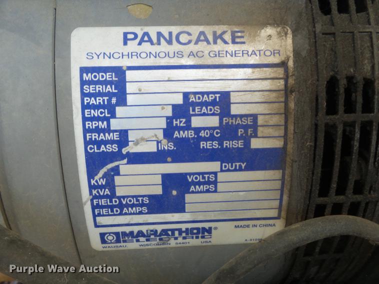image for item G1980 Coleman Engineering MH4000RL light plant