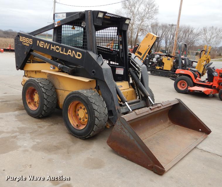 1995 New Holland LX865 Turbo skid steer in Bonner Springs, KS Item