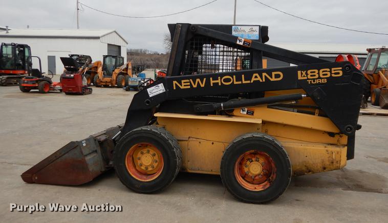 image for item J5561 1995 New Holland LX865 Turbo skid steer