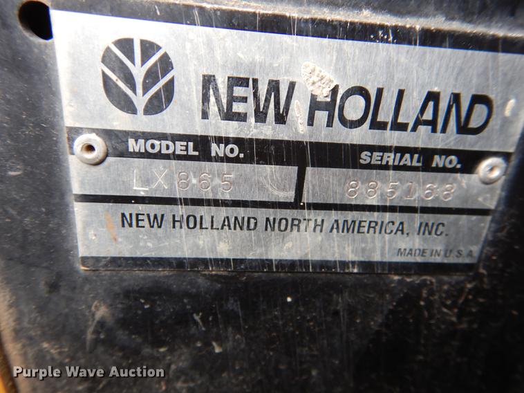 image for item J5561 1995 New Holland LX865 Turbo skid steer