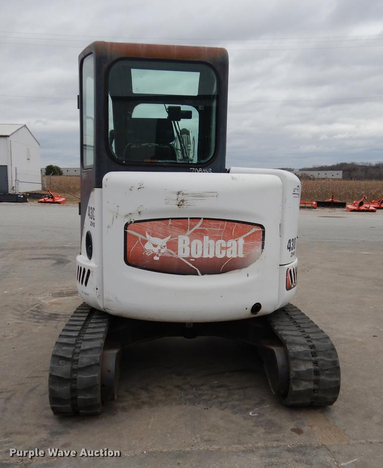 image for item J5562 2003 Bobcat 430G ZHS compact excavator