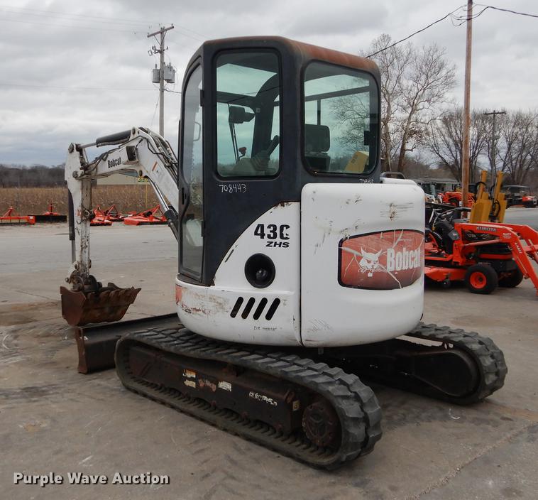 image for item J5562 2003 Bobcat 430G ZHS compact excavator