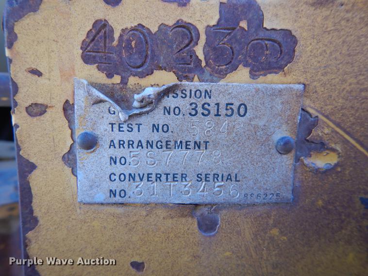 image for item J5621 1972 Caterpillar 621 conventional scraper