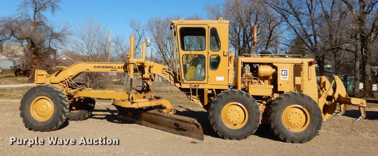 image for item J5622 1975 Caterpillar 140G motor grader