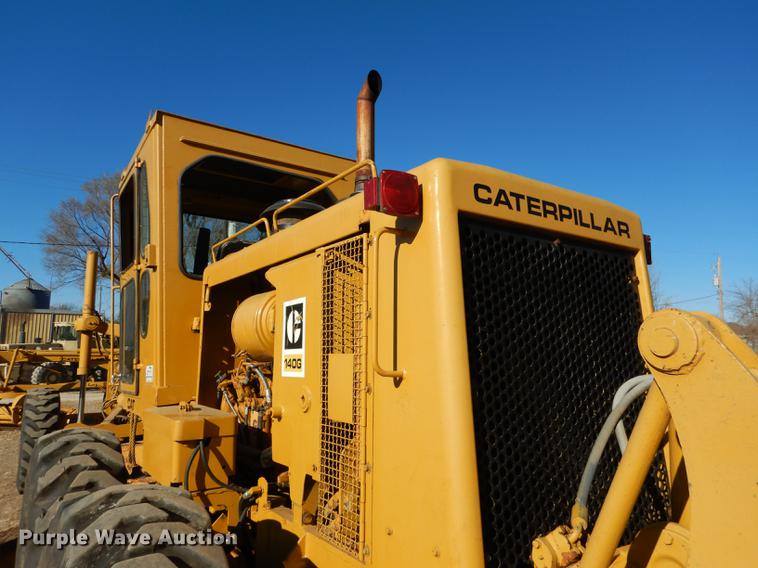 image for item J5622 1975 Caterpillar 140G motor grader