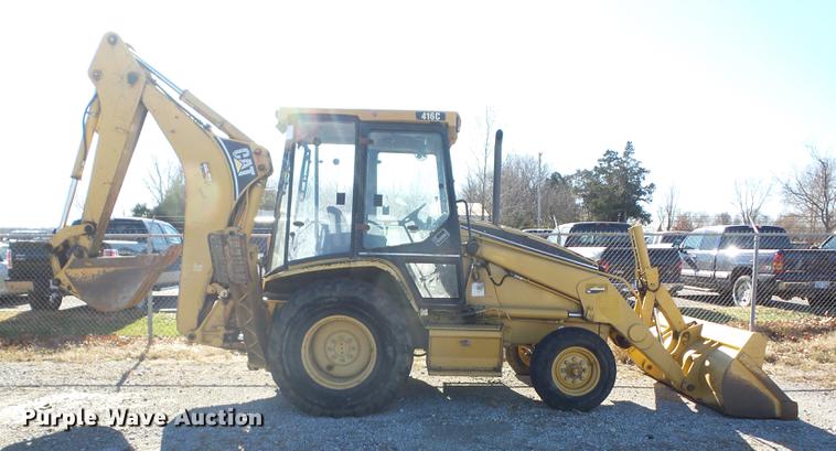 image for item J8554 1998 Caterpillar 416C backhoe