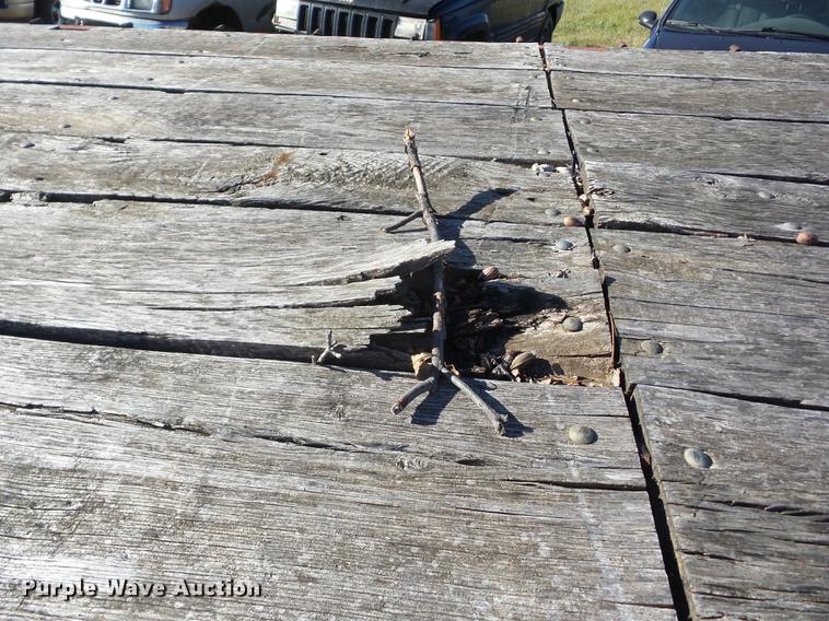 image for item J8555 1978 Luttig tilt deck equipment trailer