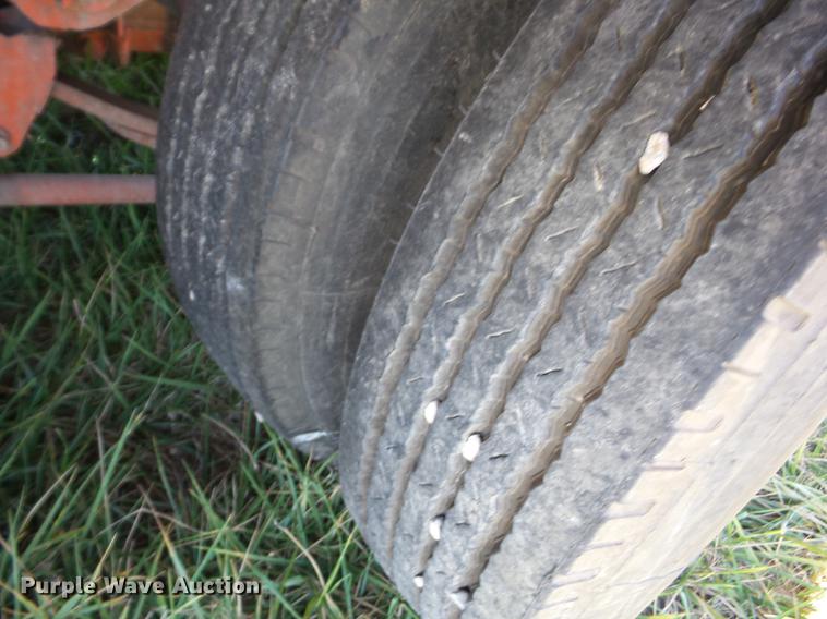 image for item J8555 1978 Luttig tilt deck equipment trailer