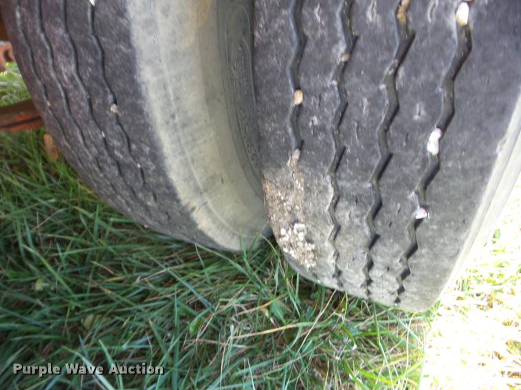 image for item J8555 1978 Luttig tilt deck equipment trailer