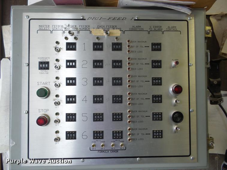 image for item J8561 Boeing four bin cold feed hopper