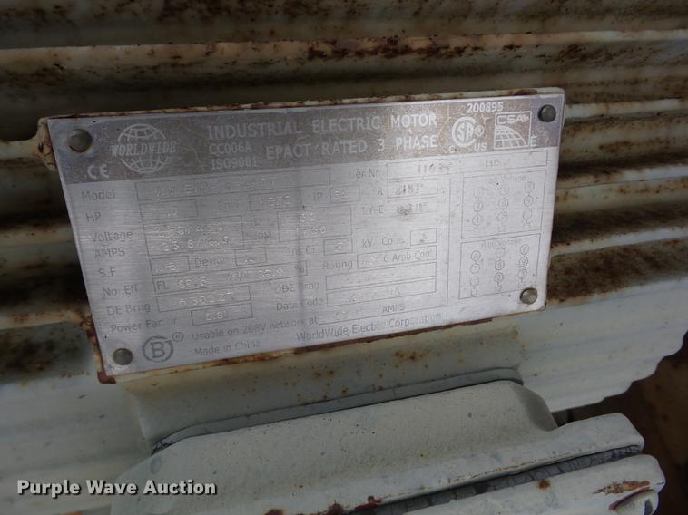 image for item J8562 Quincy 350 air compressor