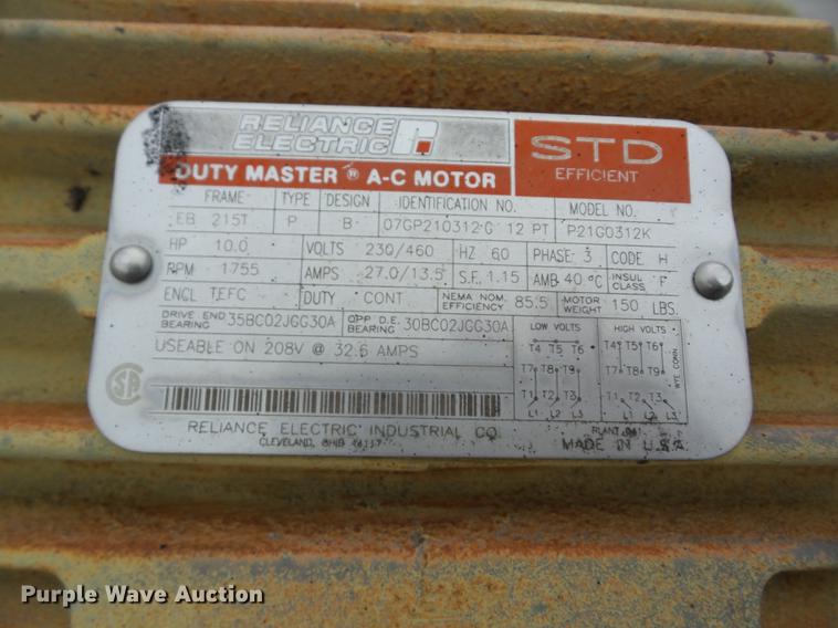 image for item J8563 Skid mounted oil transfer pump