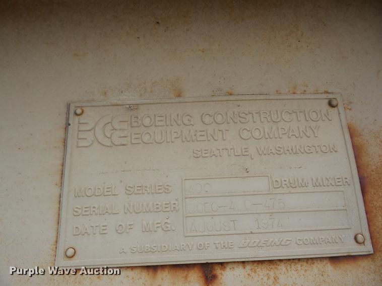 image for item J8565 Partial asphalt plant