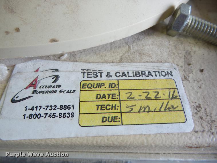 image for item J8568 Truck platform scale