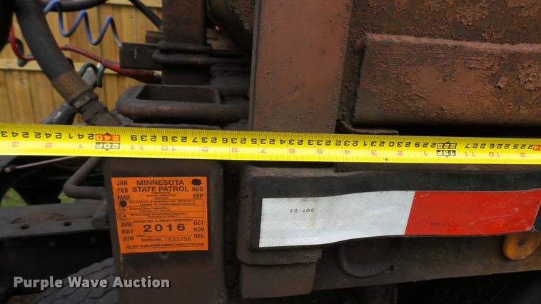 image for item K3871 1980 Debris trailer with grapple