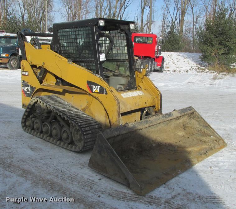 image for item K6079 2012 Caterpillar 257B Series 3 skid steer