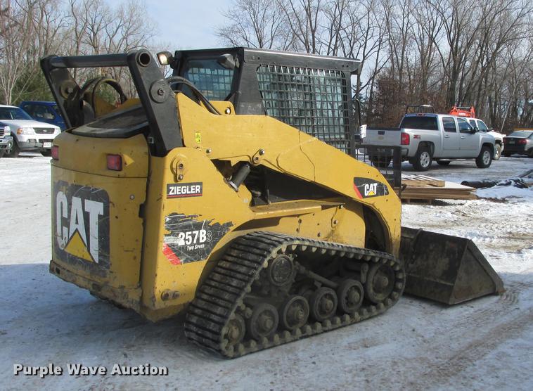 image for item K6079 2012 Caterpillar 257B Series 3 skid steer