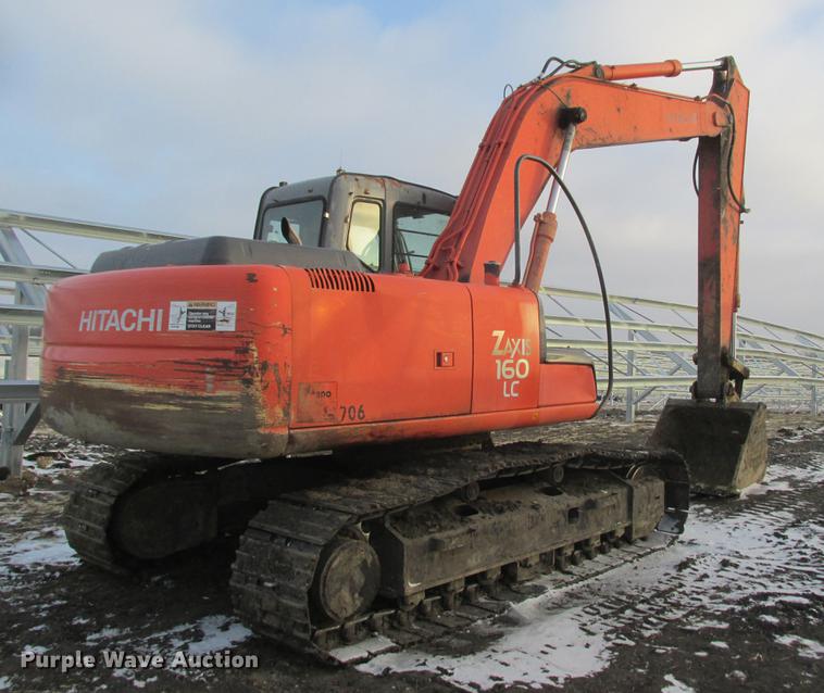 image for item K6080 2003 Hitachi Zaxis 160LC excavator