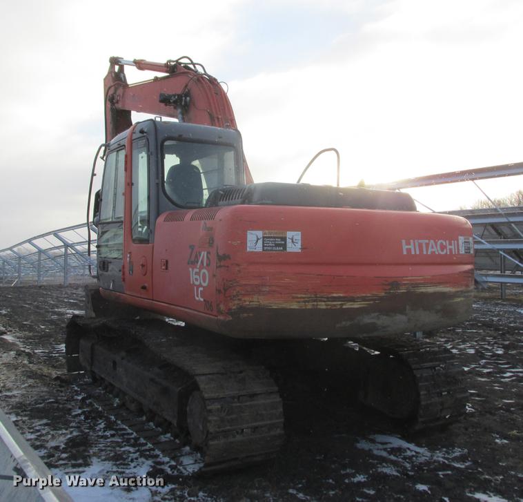 image for item K6080 2003 Hitachi Zaxis 160LC excavator