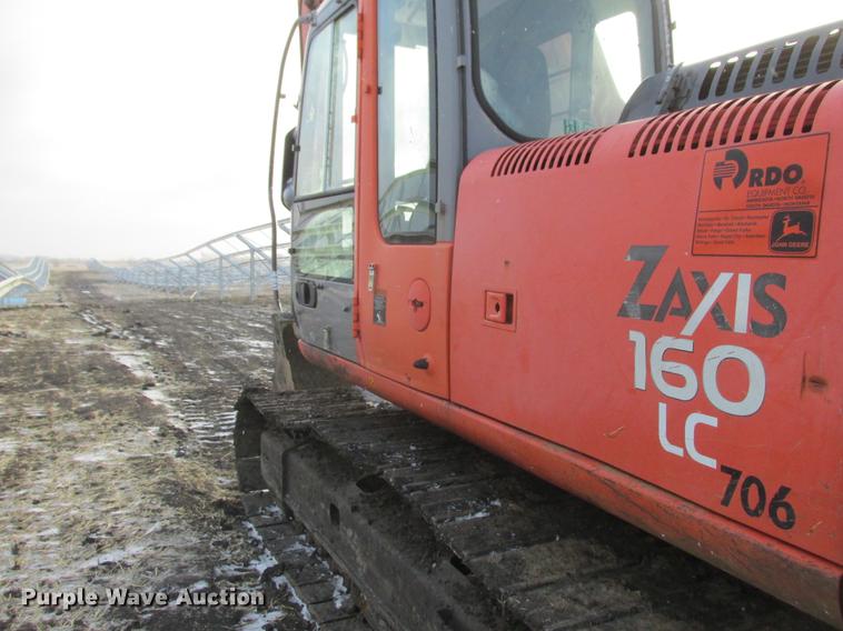 image for item K6080 2003 Hitachi Zaxis 160LC excavator