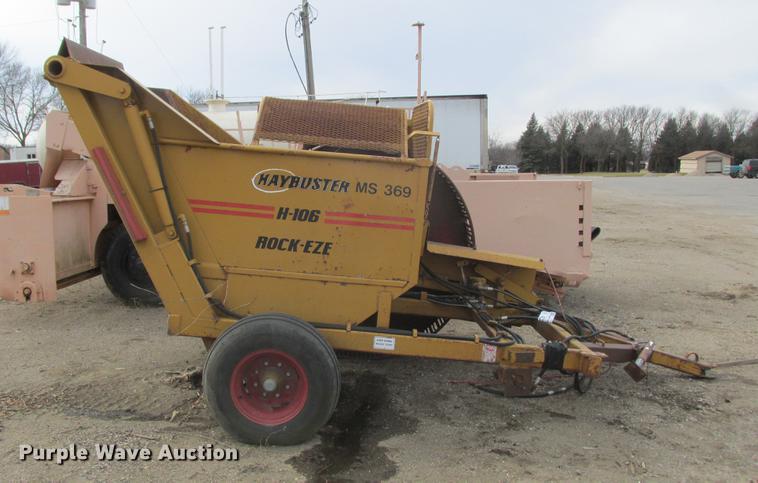 image for item K6084 HayBuster H-106 Rock-Eze rock picker