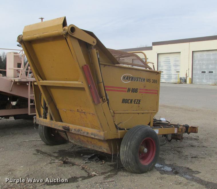 image for item K6084 HayBuster H-106 Rock-Eze rock picker