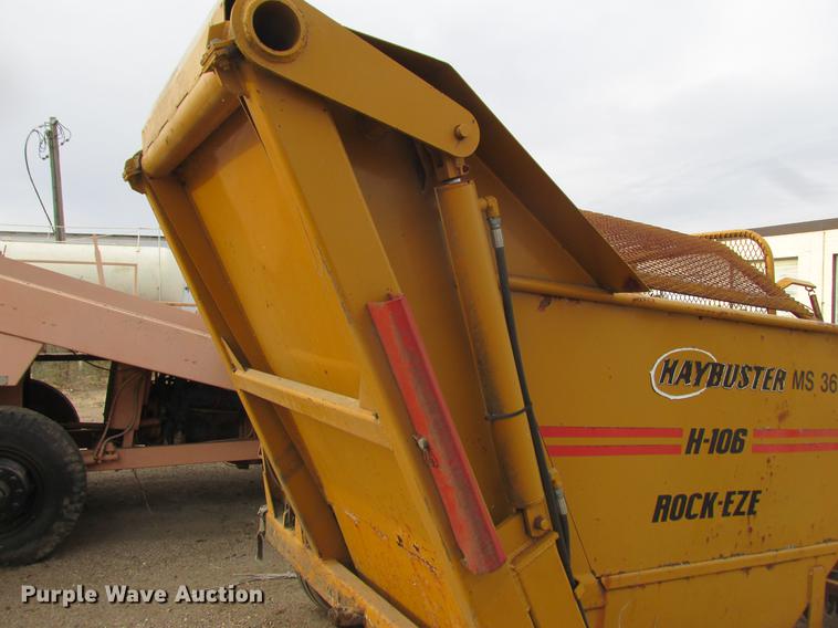 image for item K6084 HayBuster H-106 Rock-Eze rock picker