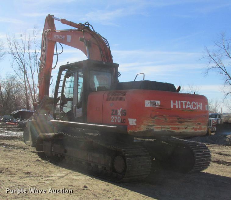 image for item K6088 2009 Hitachi Zaxis 270LC-3 excavator